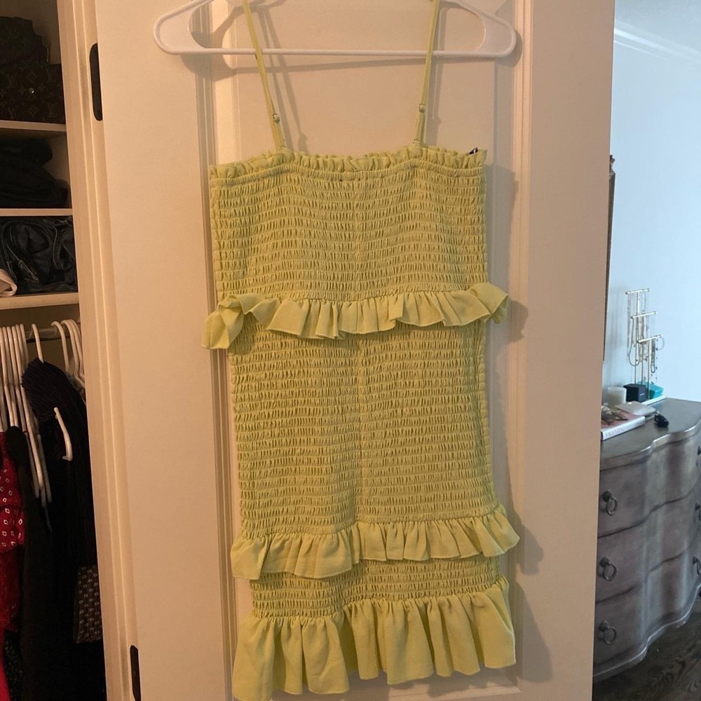 Smocked Mini Dress - Picture 2 of 2